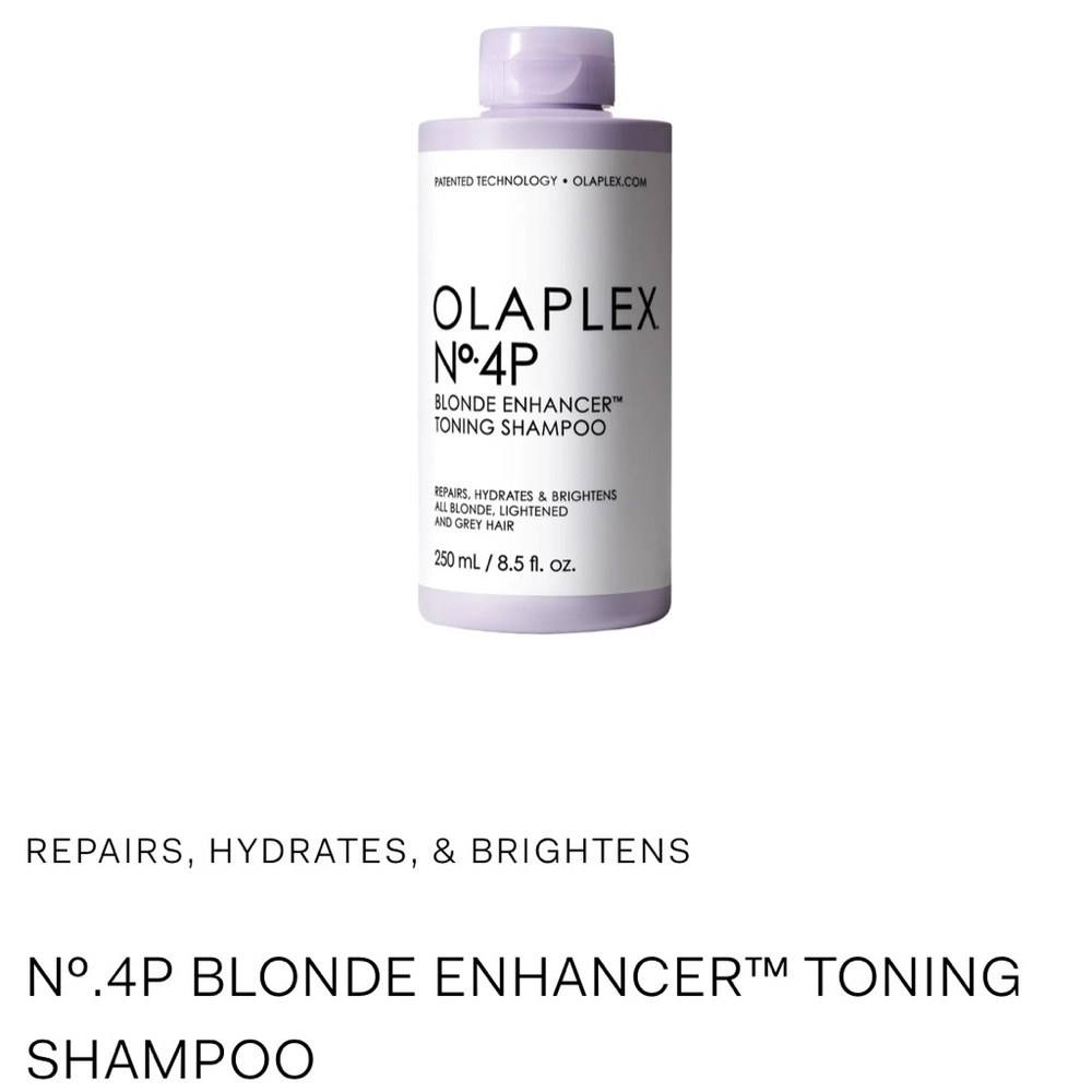 OLAPLEX BLONDE ENHANCER TONING SHAMPOO